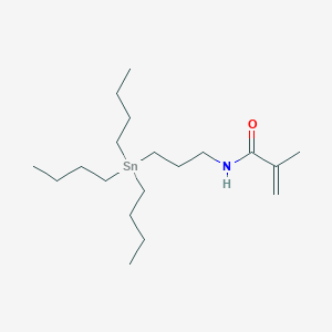 2-Methyl-N-[3-(tributylstannyl)propyl]prop-2-enamide