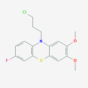 10-(3-Chloropropyl)-7-fluoro-2,3-dimethoxy-10H-phenothiazine