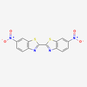 6,6'-Dinitro-2,2'-bi-1,3-benzothiazole