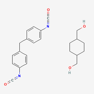 [4-(Hydroxymethyl)cyclohexyl]methanol;1-isocyanato-4-[(4-isocyanatophenyl)methyl]benzene