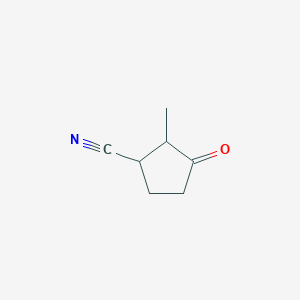 2-Methyl-3-oxocyclopentane-1-carbonitrile