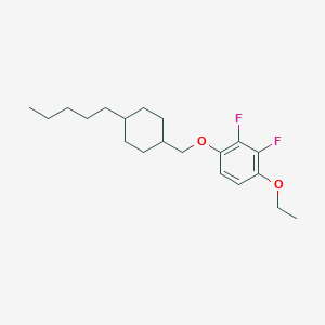 1-Ethoxy-2,3-difluoro-4-[(4-pentylcyclohexyl)methoxy]benzene