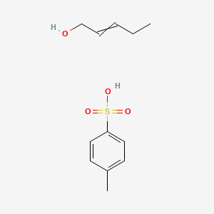 4-Methylbenzenesulfonic acid;pent-2-en-1-ol