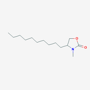 4-Decyl-3-methyl-1,3-oxazolidin-2-one