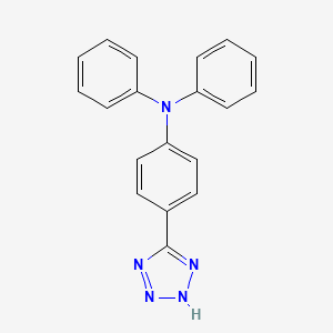 Benzenamine, N,N-diphenyl-4-(1H-tetrazol-5-yl)-