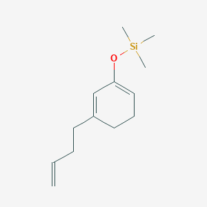 {[5-(But-3-en-1-yl)cyclohexa-1,5-dien-1-yl]oxy}(trimethyl)silane