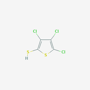 3,4,5-Trichlorothiophene-2-thiol