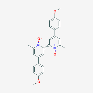 4-(4-Methoxyphenyl)-2-[4-(4-methoxyphenyl)-6-methyl-1-oxopyridin-1-ium-2(1H)-ylidene]-6-methylpyridin-1(2H)-olate