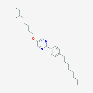 5-[(6-Methyloctyl)oxy]-2-(4-octylphenyl)pyrimidine