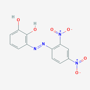 3-[2-(2,4-Dinitrophenyl)hydrazinyl]cyclohexa-3,5-diene-1,2-dione