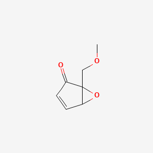 1-(Methoxymethyl)-6-oxabicyclo[3.1.0]hex-3-en-2-one