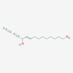 Pentadec-9-ene-12,14-diyne-1,11-diol