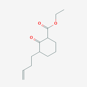 Ethyl 3-(but-3-en-1-yl)-2-oxocyclohexane-1-carboxylate