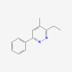 Pyridazine, 3-ethyl-4-methyl-6-phenyl-