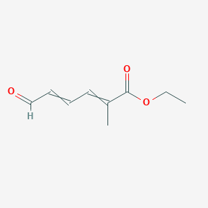 Ethyl 2-methyl-6-oxohexa-2,4-dienoate