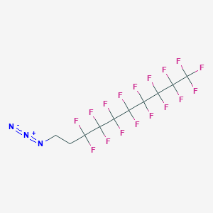 Decane, 10-azido-1,1,1,2,2,3,3,4,4,5,5,6,6,7,7,8,8-heptadecafluoro-