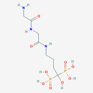 Glycyl-N-(4-hydroxy-4,4-diphosphonobutyl)glycinamide