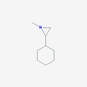 2-Cyclohexyl-1-methylaziridine