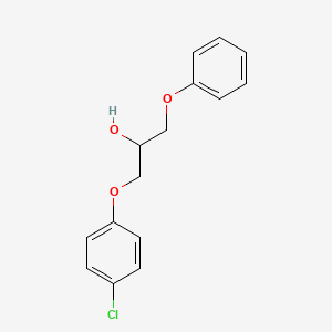 2-Propanol, 1-(4-chlorophenoxy)-3-phenoxy-