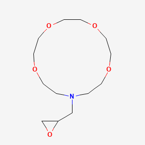 13-[(Oxiran-2-yl)methyl]-1,4,7,10-tetraoxa-13-azacyclopentadecane