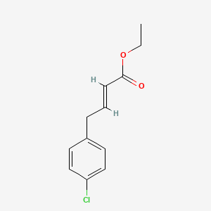 B1429321 4-(4-Chlorophenyl)-2-butenoic acid ethyl ester CAS No. 1105703-73-8