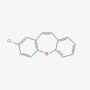 molecular formula C14H9ClO B1429322 2-氯二苯并[b,f]氧杂茚 CAS No. 25558-88-7