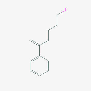 Benzene, (5-iodo-1-methylenepentyl)-