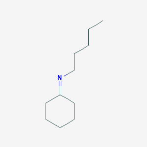 1-Pentanamine, N-cyclohexylidene-