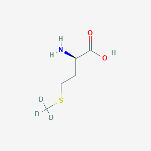 molecular formula C5H11NO2S B1429327 D-甲硫氨酸-d3（S-甲基-d3） CAS No. 284665-18-5