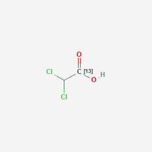 molecular formula C2H2Cl2O2 B1429337 二氯(1-~13~C)乙酸 CAS No. 173470-70-7
