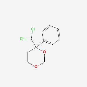 4-(Dichloromethyl)-4-phenyl-1,3-dioxane