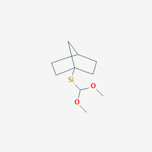 molecular formula C10H18O2Si B14293400 CID 78060881 