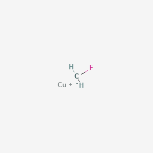 molecular formula CH2CuF B14293408 Copper(1+) fluoromethanide CAS No. 114290-53-8