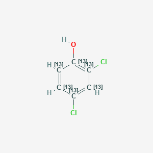 molecular formula C6H4Cl2O B1429344 2,4-Dichlorophenol 13C6 CAS No. 1202864-83-2