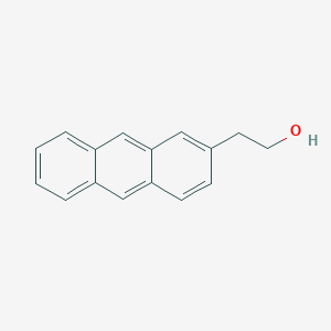 molecular formula C16H14O B14293464 2-(Anthracen-2-YL)ethan-1-OL CAS No. 114191-96-7