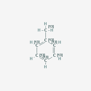 molecular formula C7H8 B1429347 Methylbenzene-13C7 CAS No. 287399-36-4