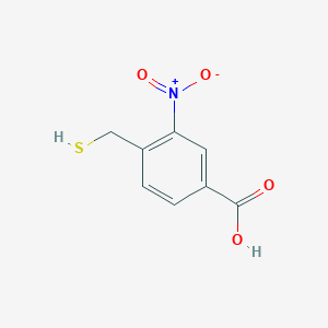 3-Nitro-4-(sulfanylmethyl)benzoic acid