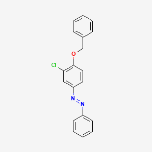 (E)-1-[4-(Benzyloxy)-3-chlorophenyl]-2-phenyldiazene