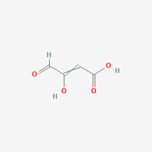 molecular formula C4H4O4 B14293543 3-Hydroxy-4-oxobut-2-enoic acid CAS No. 114828-86-3