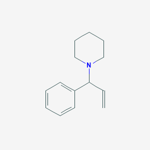 Piperidine, 1-(1-phenyl-2-propenyl)-