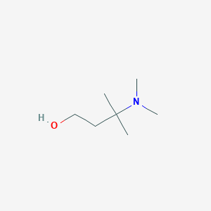 molecular formula C7H17NO B142937 3-(Dimethylamino)-3-methylbutan-1-ol CAS No. 153643-78-8