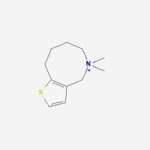 5,5-Dimethyl-4,5,6,7,8,9-hexahydrothieno[3,2-c]azocin-5-ium