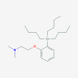 N,N-Dimethyl-2-[2-(tributylstannyl)phenoxy]ethan-1-amine