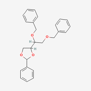 4-[1,2-Bis(benzyloxy)ethyl]-2-phenyl-1,3-dioxolane