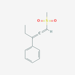 [1-(Methanesulfonyl)penta-1,2-dien-3-yl]benzene