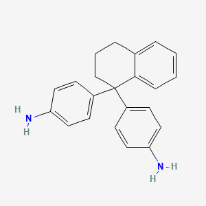 4,4'-(1,2,3,4-Tetrahydronaphthalene-1,1-diyl)dianiline