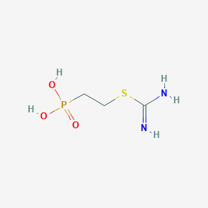 [2-(Carbamimidoylsulfanyl)ethyl]phosphonic acid