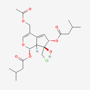 molecular formula C22H31ClO8 B1429405 缬草灵 CAS No. 51771-49-4