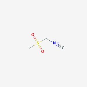 molecular formula C3H5NO2S B14294057 Isocyano(methanesulfonyl)methane CAS No. 115084-04-3