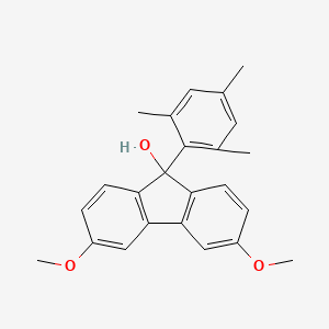 3,6-Dimethoxy-9-(2,4,6-trimethylphenyl)-9H-fluoren-9-OL